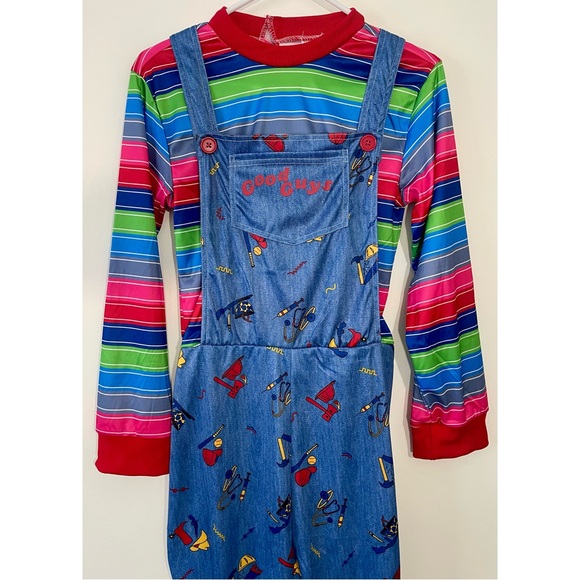 Spirit Halloween Chucky 2 in 1 Overalls Costume - Picture 15 of 16
